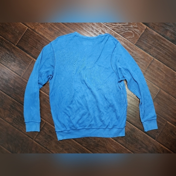 LA Mens Athletic Blue Pullover Sweater XL - Picture 3 of 10